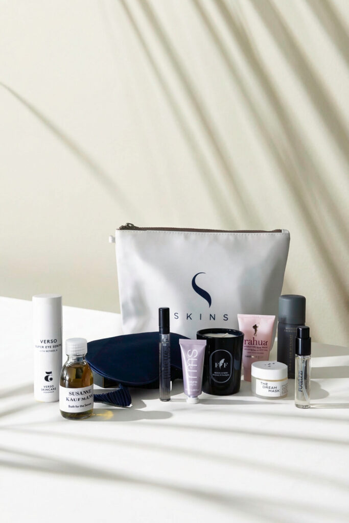 Skins x Pillows pouch