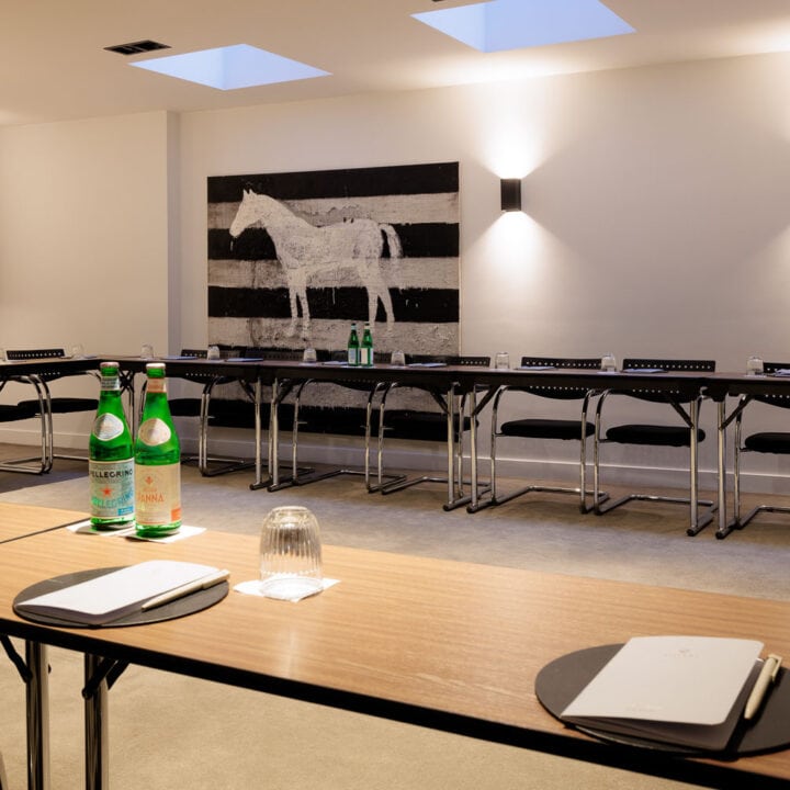 A meeting room in Pillows Hotel Brussels Centre