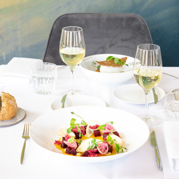 Culinary food and wine at IJssel Restaurant