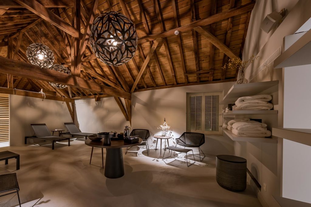 The wellness resting room in Pillows Grand Boutique Hotel Reylof in Ghent