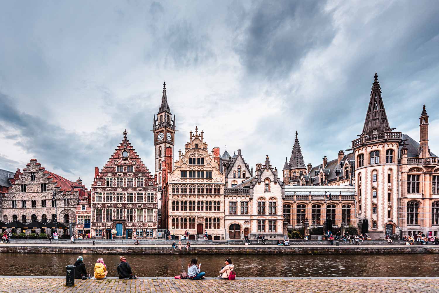 Historic buildings in the city of Ghent