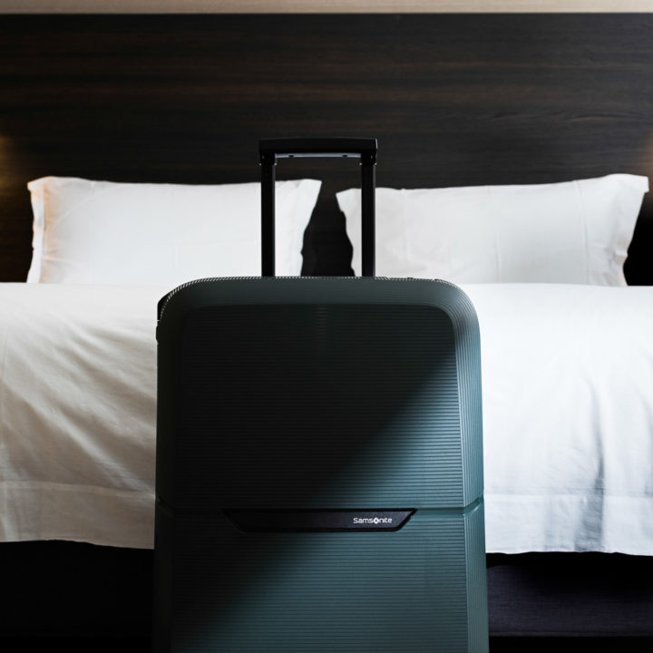 Photoshoot Samsonite at Pillows Hotels Ghent