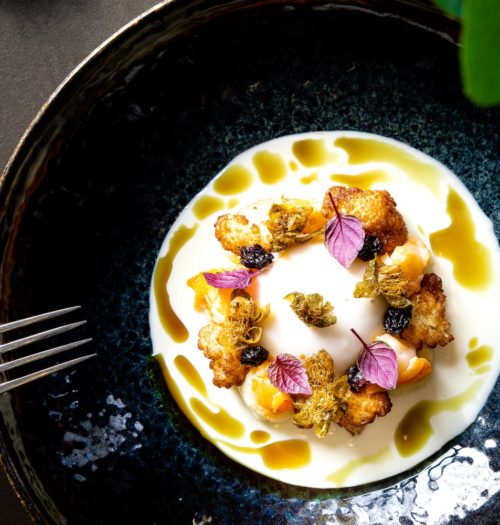Culinary dish at Coperto Restobar