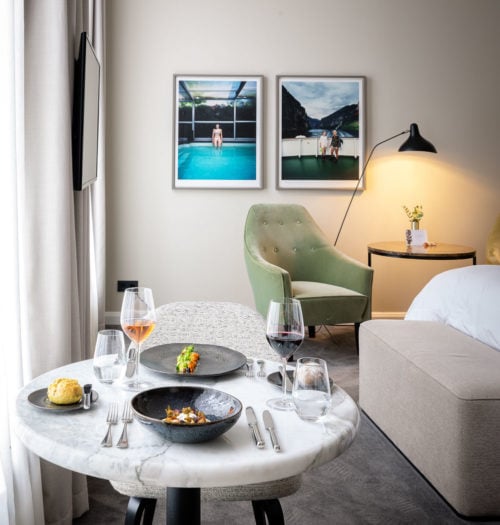 In-room dining at Pillows Zwolle